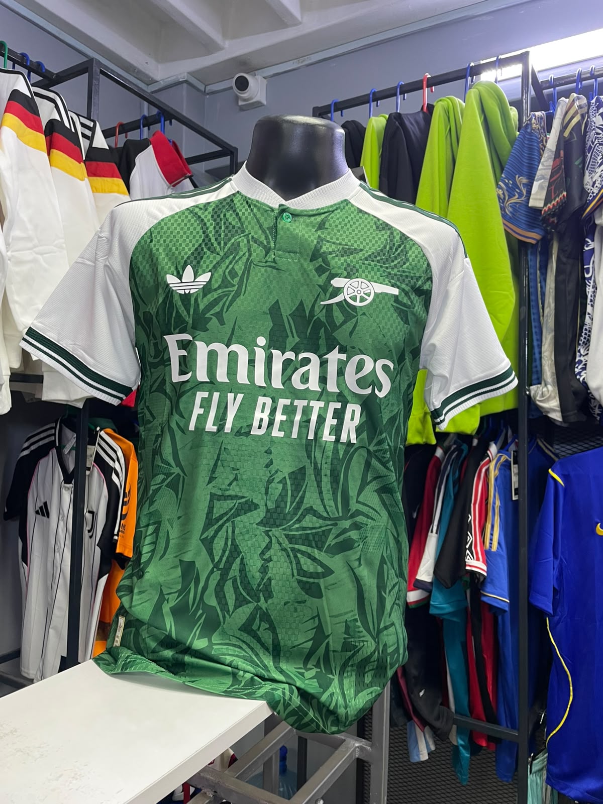 Arsenal Special edition Green Jersey Player Version